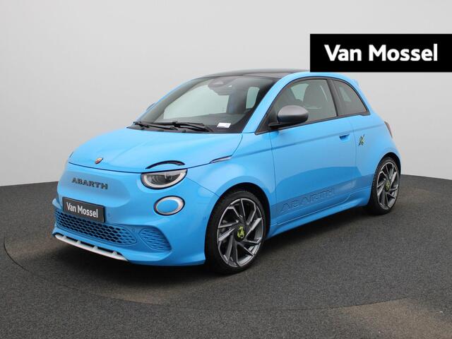 Abarth 500 Abarth Scorpionissima 42 kWh 155PK | Panoramadak | Navigatie | Sportstoelen | Alcantara Interieur | Stoelverwarming | Apple CarPlay & Android Auto