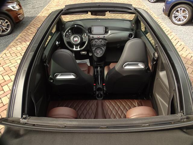 Abarth 500 C 1.4 T-Jet Abarth Turismo | Automaat | Carplay | Beats | Tabacco | Diamondst. | Xenon | Full Options!
