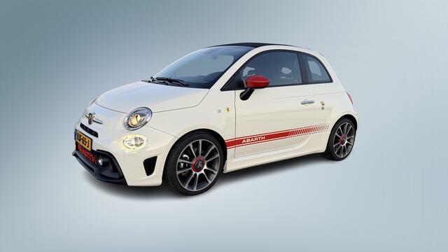 Abarth 595 595c MTA Turismo Pista 1.4 T-Jet Abarth MTA Turismo 165 pk Classico Pista F1 Unieke Abarth 595 MTA Cabriolet Leder bruin 17" Classic Abarth look