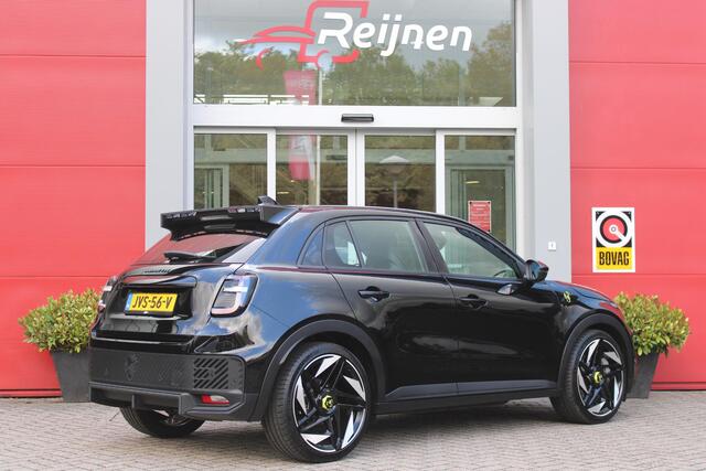 Abarth 600e Abarth Turismo 240PK 54 kWh | "TORSEN" MECHANISCH SPERDIFFERENTIEEL | SABELT SPORT STOELEN | 20" LICHTMETALEN VELGEN ABARTH DESIGN | ABARTH BODYKIT | PARKEERSENSOREN ACHTER | ABARTH REMKLAUWEN | ADAPTIVE CRUISE CONTROL | DRAADLOZE APPLE CARPLAY/ANDROID AUTO | DC SNELLAAD FUNCTIE | KEYLESS START | AUTOMATISCH DIMMENDE BINNENSPIEGEL |