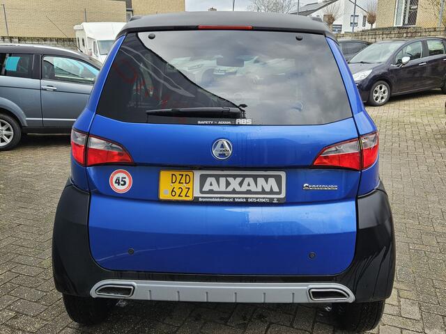 Aixam CROSSLINE Brommobiel Evo LM CV achteruitrijcamera LEER