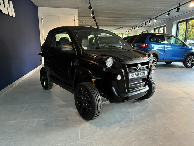 Aixam MEGA eScouty BLACK EDITION brommobiel NIEUW, camera