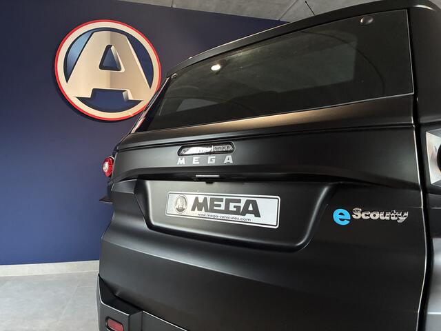 Aixam MEGA eScouty BLACK EDITION brommobiel NIEUW, camera