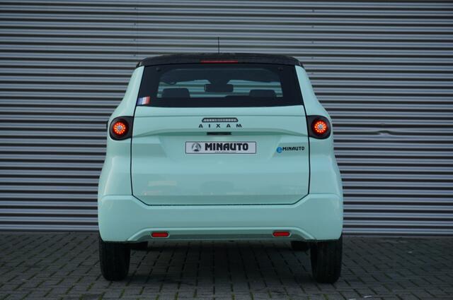 Aixam Minauto E-Chic 45KM/H 100% ELEKTRISCH AUTOMAAT | ZWARTE VELGEN!