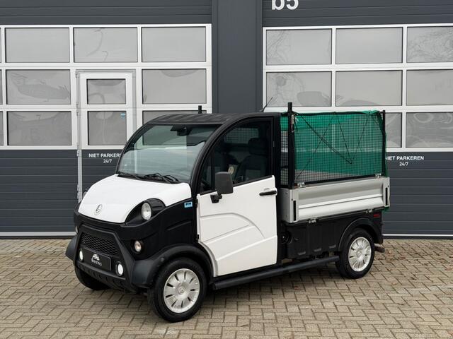 Aixam e-Truck M12RS Open laadbak / Webasto Standkachel / Sidebars / Incl bladrek