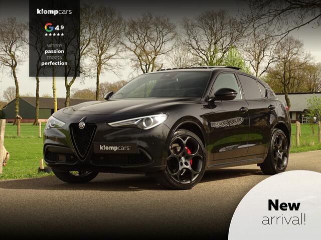 Alfa Romeo Stelvio 2.0 T AWD 280PK | Schuifdak | Harman/Kardon | Trekhk | AllBlack | 21 inch | Ad.Cruise | Keyless