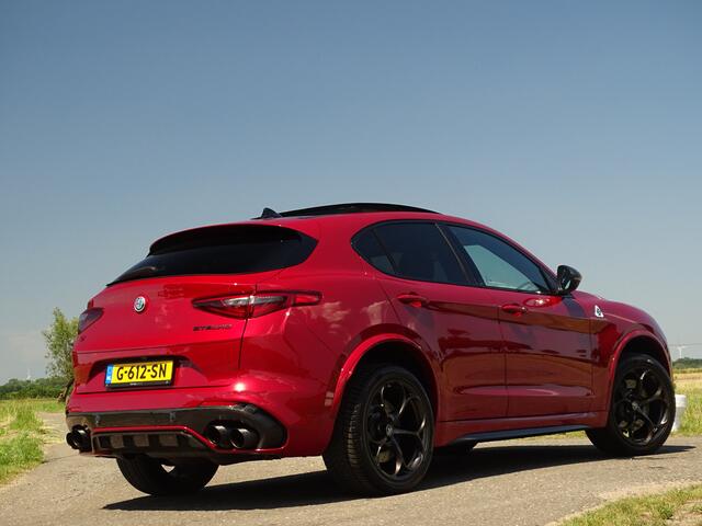 Alfa Romeo Stelvio 2.9 V6 AWD QV | Ragazzon | Carbon | Carplay | Dak | Rosso 8C | Uniek!