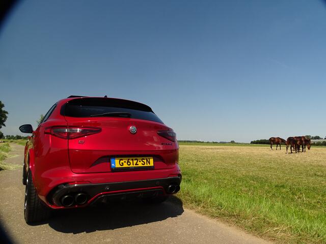 Alfa Romeo Stelvio 2.9 V6 AWD QV | Ragazzon | Carbon | Carplay | Dak | Rosso 8C | Uniek!