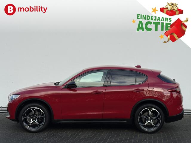 Alfa Romeo Stelvio 2.0 T AWD B-Tech Automaat Trekhaak 2.300kg | Leer | Achteruitrijcamera | Stoel/Stuurwielverwarming | DAB
