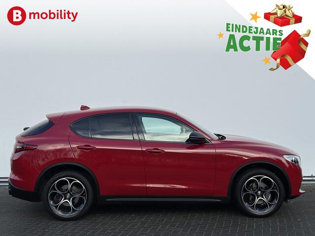 Alfa Romeo Stelvio 2.0 T AWD B-Tech Automaat Trekhaak 2.300kg | Leer | Achteruitrijcamera | Stoel/Stuurwielverwarming | DAB