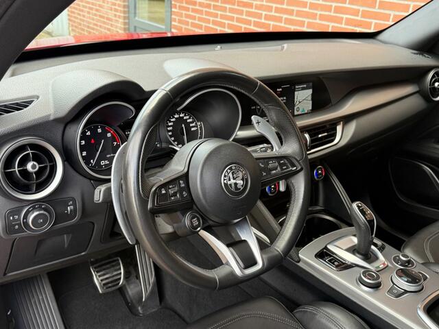 Alfa Romeo Stelvio 2.0T AWD VELOCE Q4 280pk NAVI CLIMA LEDER STOELVW STUURVW