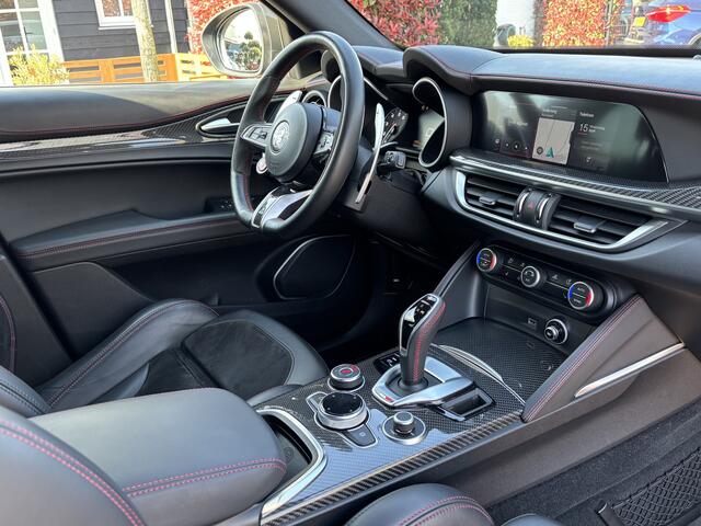 Alfa Romeo Stelvio 2.9 V6 AWD Quadrifoglio MY2021 | BTW-auto! | Carbon | Carplay