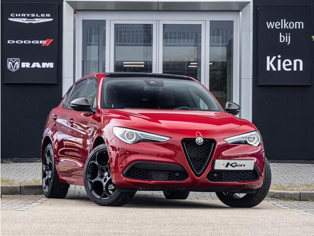 Alfa Romeo Stelvio 2.0 T AWD Estrema | Pano | Quadrifoglio Carbon interieur + Exterieur | 21"velgen | Elektrische stoelen + Memory |