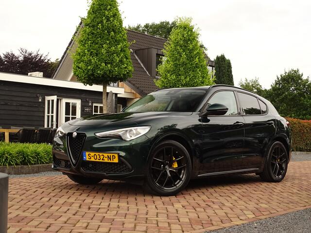Alfa Romeo Stelvio 2.2d Customized Verde Visconti | Carplay | 20 inch | Leer | ETC.