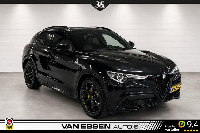 Alfa Romeo Stelvio 2.0 T AWD First Edition Navi Camera Memory Stoel/Stuurverw. Carbon Ragazzon Uitlaat!