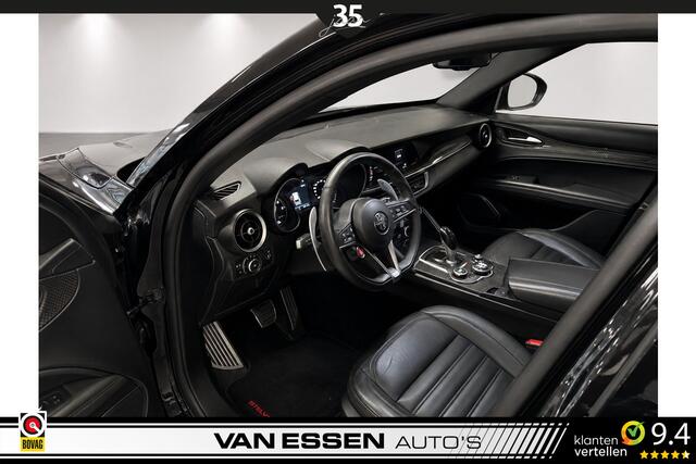 Alfa Romeo Stelvio 2.0 T AWD First Edition Navi Camera Memory Stoel/Stuurverw. Carbon Ragazzon Uitlaat!
