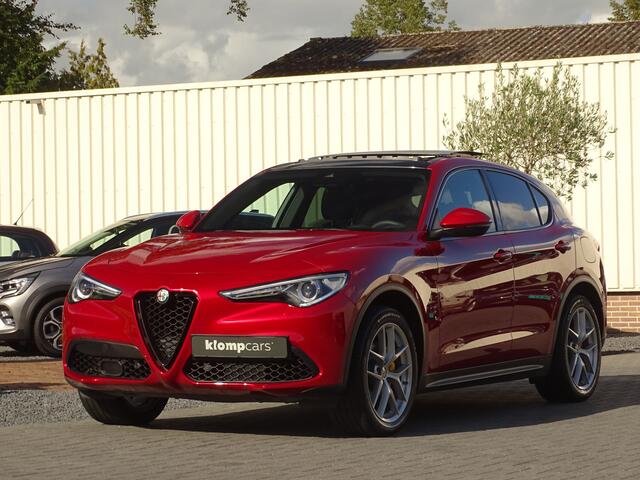 Alfa Romeo Stelvio 2.0 T AWD !Veloce stoelen! 8C Rosso | Pano | Carplay | H+K | Diff.TI | Black Edition | FULL OPT.