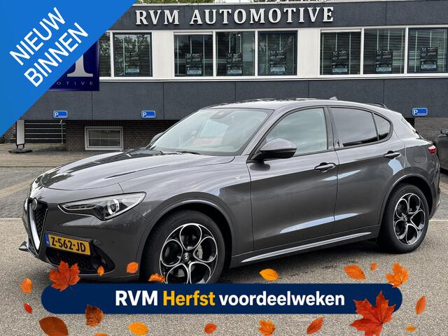 Alfa Romeo Stelvio 2.2 JTD AWD Veloce Automaat | VAN: € 34.900- VOOR: € 32.877,- UW HERFSTVOORDEEL: € 2.023,- | CAMERA| STOEL + STUURVERWARMING + MEMORY| KEY LESS ENTRY | LEDER | ADAPT. CRUISE CONTROL | 12 MND BOVAG GARANTIE