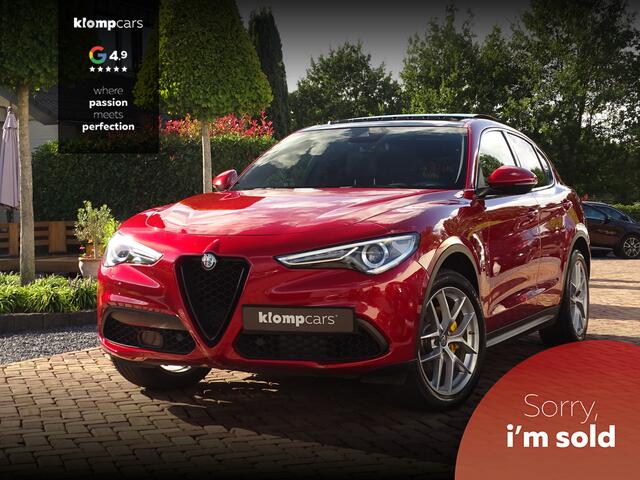 Alfa Romeo Stelvio 2.0 T AWD !Veloce stoelen! 8C Rosso | Pano | Carplay | H+K | Diff.TI | Black Edition | FULL OPT.