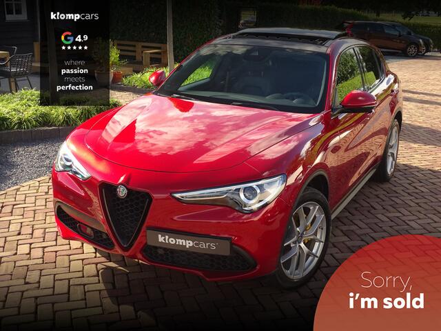 Alfa Romeo Stelvio 2.0 T AWD !Veloce stoelen! 8C Rosso | Pano | Carplay | H+K | Diff.TI | Black Edition | FULL OPT.