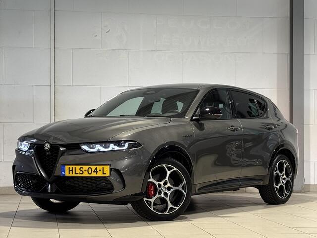 Alfa Romeo Tonale Veloce 1.5T Hybrid 160pk AUTOMAAT H&K | LEDER | 360° CAMERA | ELEKTR. A.KLEP | STOELKOELING | NAVI | ADAPTIVE CRUISE | ALL-SEASONBANDEN