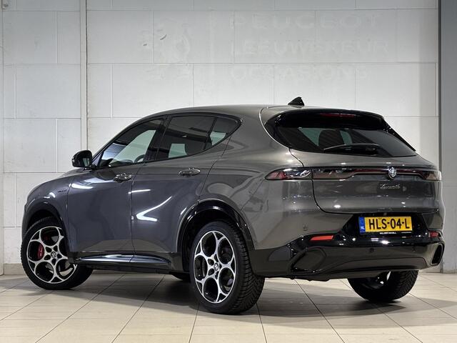 Alfa Romeo Tonale Veloce 1.5T Hybrid 160pk AUTOMAAT H&K | LEDER | 360° CAMERA | ELEKTR. A.KLEP | STOELKOELING | NAVI | ADAPTIVE CRUISE | ALL-SEASONBANDEN