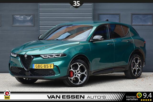Alfa Romeo Tonale 1.5T Hybrid Veloce Leder 360-Camera Stoelkoeling ACC Keyless NL-Auto!