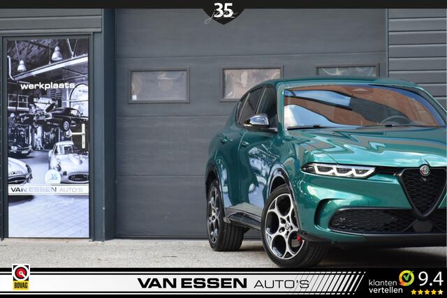 Alfa Romeo Tonale 1.5T Hybrid Veloce Leder 360-Camera Stoelkoeling ACC Keyless NL-Auto!
