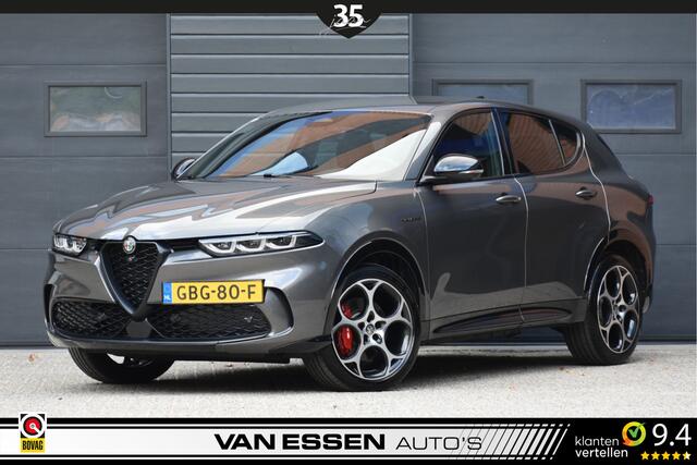 Alfa Romeo Tonale 1.5T Hybrid Veloce Leder 360-Camera Stoelkoeling ACC Keyless NL-Auto!