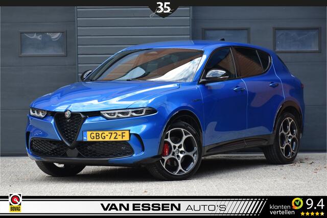 Alfa Romeo Tonale 1.5T Hybrid Veloce Leder 360-Camera Stoelkoeling ACC Keyless NL-Auto!