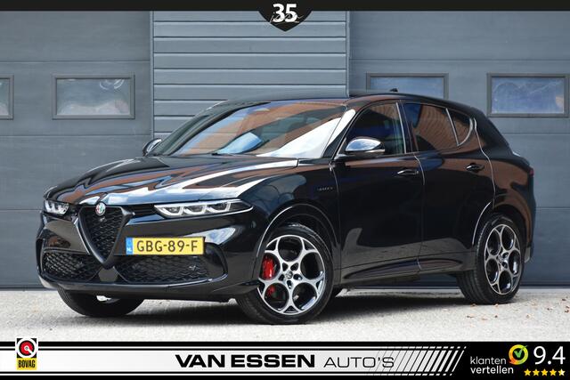 Alfa Romeo Tonale 1.5T Hybrid Veloce Leder 360-Camera Stoelkoeling ACC Keyless NL-Auto!