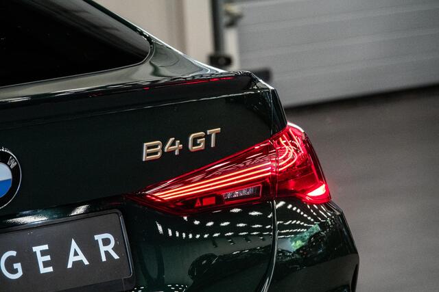 Alpina B4 GT Gran Coupe *Nr. 50 / Brewster Green / Schuif-/kanteldak / Harman Kardon / Standverwarming / Keyless / HUD / Surround-View*