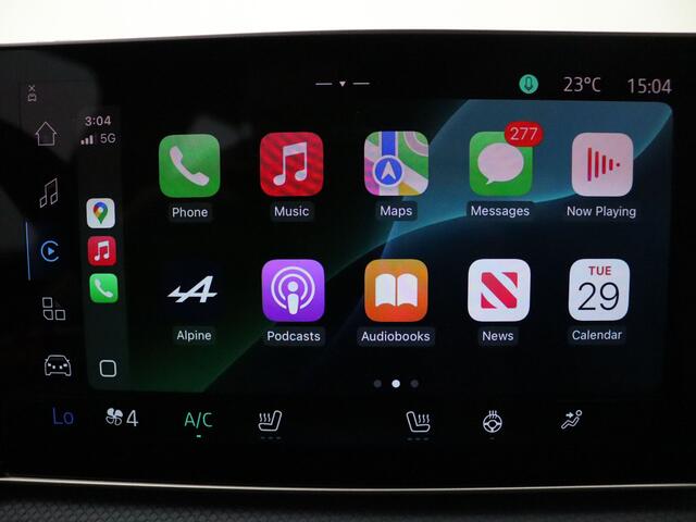 Alpine A290 GT Premium 52 kWh Devialet | Camera | Adapt. Cruise | Navi | Parkeersens. v+a | Stoel-/stuurverw.