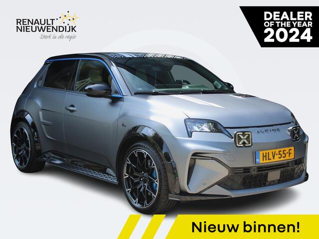 Alpine A290 GTS Premiere Edition 'La Grise' 52 kWh / 1 OF 1.955 / FULL OPTION / DEVIALET / BREMBO / PACK DRIVING / PACK SAFETY / LEDER / STOELV. / STUURV. / ADAPT. CRUISE / 19'' MICHELIN PILOT SPORT S5