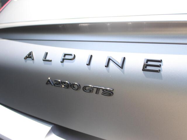 Alpine A290 GTS Premiere Edition 'La Grise' 52 kWh / 1 OF 1.955 / FULL OPTION / DEVIALET / BREMBO / PACK DRIVING / PACK SAFETY / LEDER / STOELV. / STUURV. / ADAPT. CRUISE / 19'' MICHELIN PILOT SPORT S5