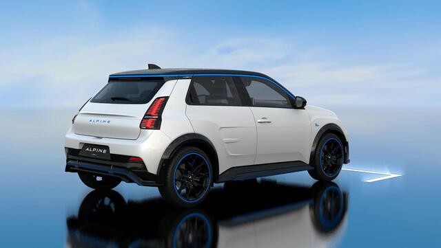 Alpine A290 GTS 52 kWh 220 PK | BLEUE SIGNATURE | MONOGRAM BLEU | STRIPING FRENCH SIGNATURE | DEVIALET | LEER