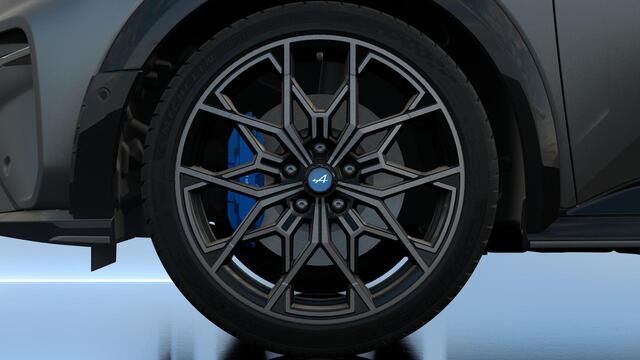 Alpine A290 GT Performance 52 kWh - 220 PK | Devialet® audio | Lichtmetalen velg 19'' SNOWFLAKE Diamantée | Remklauwen vóór - Bleu Alpine | Automatisch dimmende binnenspiegel | Two-tone gris tornade mat / dak noir