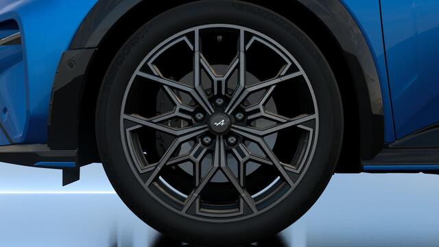 Alpine A290 GT Executive 52 kWh Lichtmetalen wielen 19'' SNOWFLAKE noir brilliant met diamant effect | Verwarmbaar stuurwiel | Gen 3 boordlader, geschikt voor V2G |