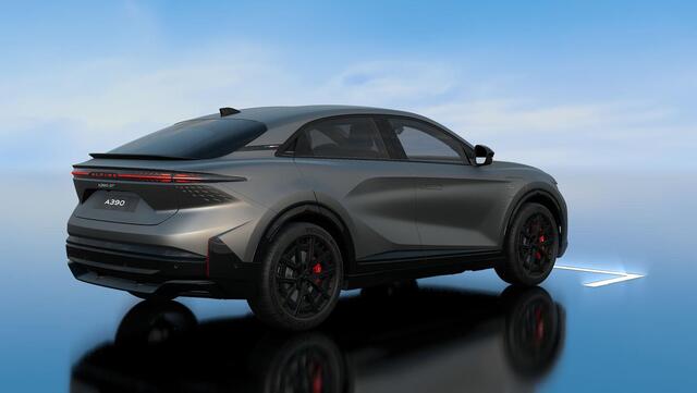 Alpine A390 GT | Gris Tonnerre mat | Pack Driving: Active Driver Assist, Emergency Brake Assist & Handsfree Parking | Devialet® XtremeSound audiosysteem | Decorpanelen dashboard en middenconsole in geweven carbon | Alpine sportstoelen met geperforeerd Alcantara®, el