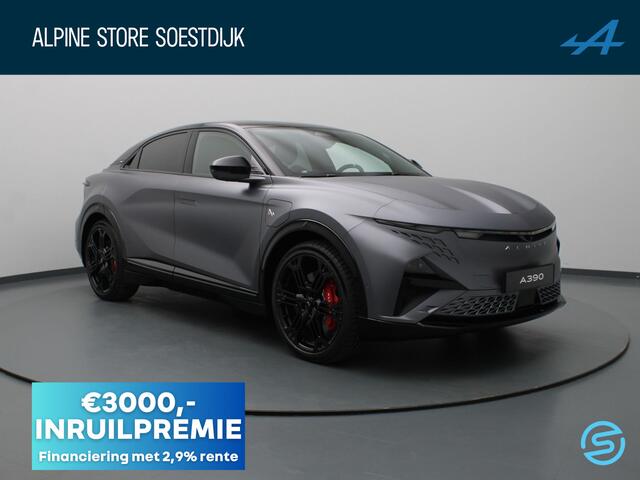 Alpine A390 GT 89kWh Devialet XtremeSound | 360° Camera | Pack Driving | Stoel-/stuurverw.