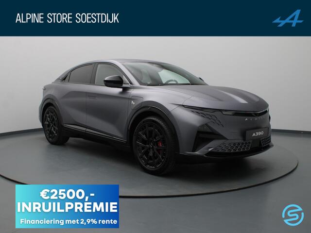 Alpine A390 GT 89kWh Devialet XtremeSound | 360° Camera | Pack Driving | Stoel-/stuurverw.