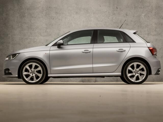 Audi A1 Sportback 1.0 TFSI S-Line Sport (NAVIGATIE, 1e EIGENAAR, LEDER, LM VELGEN, SPORTSTOELEN, PARKEERSENSOREN, CRUISE, NIEUWSTAAT)
