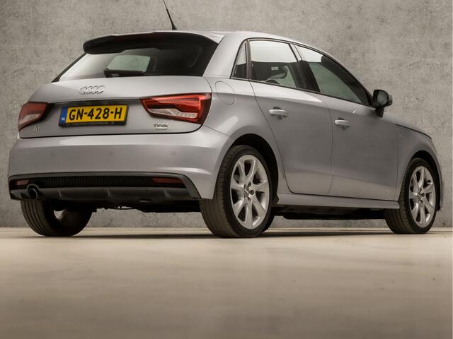 Audi A1 Sportback 1.0 TFSI S-Line Sport (NAVIGATIE, 1e EIGENAAR, LEDER, LM VELGEN, SPORTSTOELEN, PARKEERSENSOREN, CRUISE, NIEUWSTAAT)
