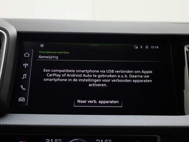 Audi A1 allstreet 30 TFSI/110PK Advanced · Apple Car Play · Stoelverwarming · Clima · Cruise control · Garantie tot 15-01-2029 of 100000