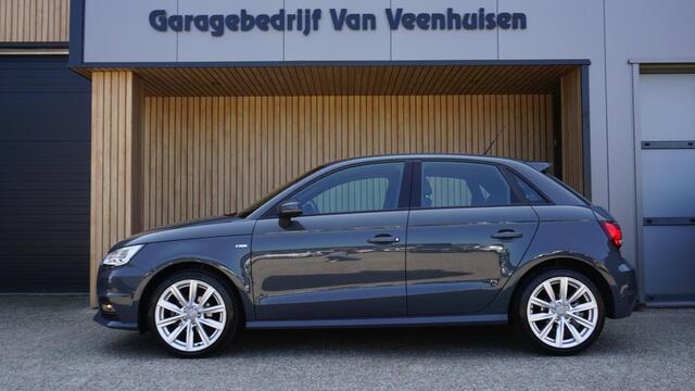 Audi A1 Sportback 1.0 TFSI 95PK S-Tronic 5Drs 2x-S-Line *Nano Grey Pearl Metallic* 17inch LM LED Xenon Clima *NL auto* 97806km!