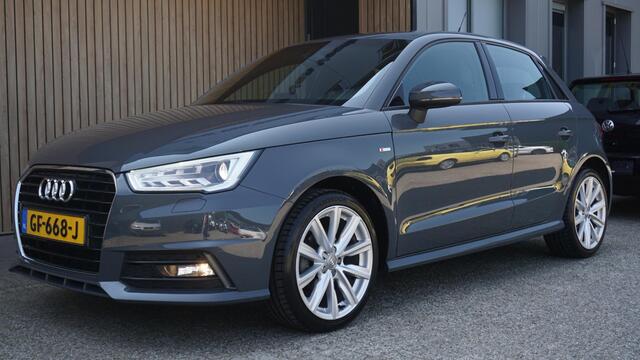 Audi A1 Sportback 1.0 TFSI 95PK S-Tronic 5Drs 2x-S-Line *Nano Grey Pearl Metallic* 17inch LM LED Xenon Clima *NL auto* 97806km!