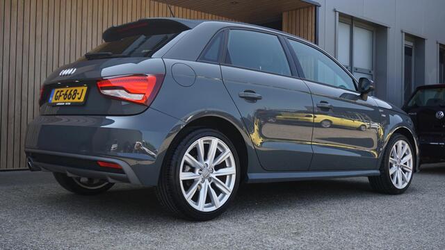 Audi A1 Sportback 1.0 TFSI 95PK S-Tronic 5Drs 2x-S-Line *Nano Grey Pearl Metallic* 17inch LM LED Xenon Clima *NL auto* 97806km!