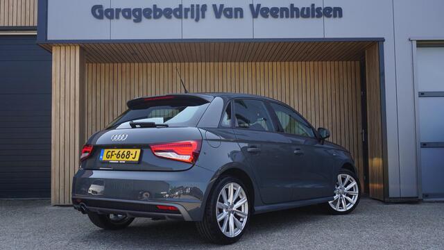 Audi A1 Sportback 1.0 TFSI 95PK S-Tronic 5Drs 2x-S-Line *Nano Grey Pearl Metallic* 17inch LM LED Xenon Clima *NL auto* 97806km!