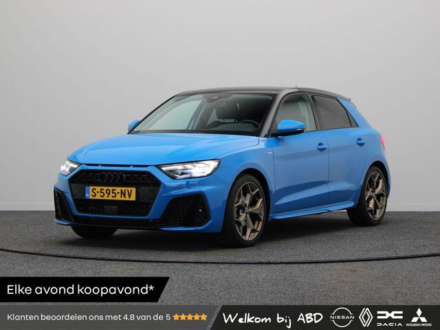 Audi A1 Sportback 30 TFSI S edition | Stoelverwarming | Lederen Bekleding | Zwart Dak | 18 Inch Velgen |