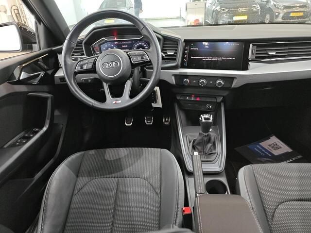 Audi A1 Sportback 25 TFSI 2x S-Line / FABRIEKSGARANTIE T/M 10-2027/ PARK. SENSOREN/ LED/ VIRTUAL COCKPIT/ AIRCO/ 18" LMV